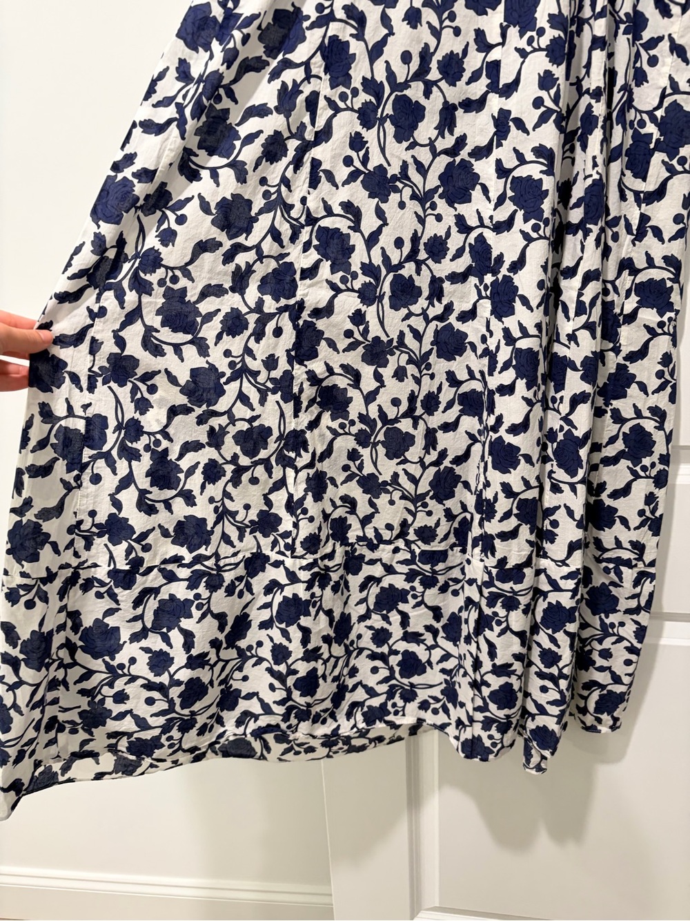 Zara 100% Cotton Floral Dress - Picture 8 of 11